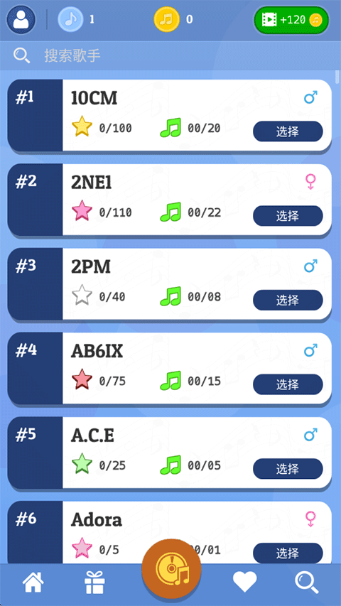 Kpop钢琴块