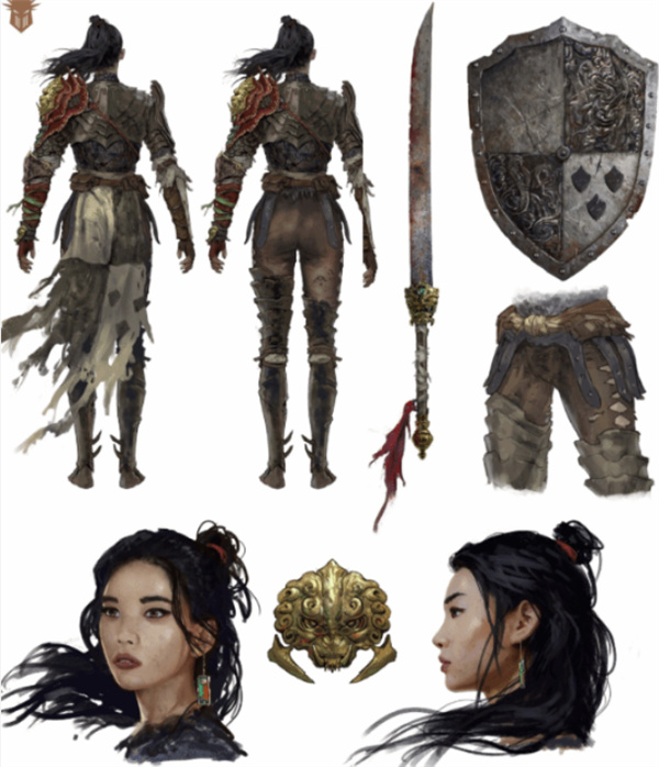 《堕落之主2》公开全新女角人设：东亚面孔，战士风格！