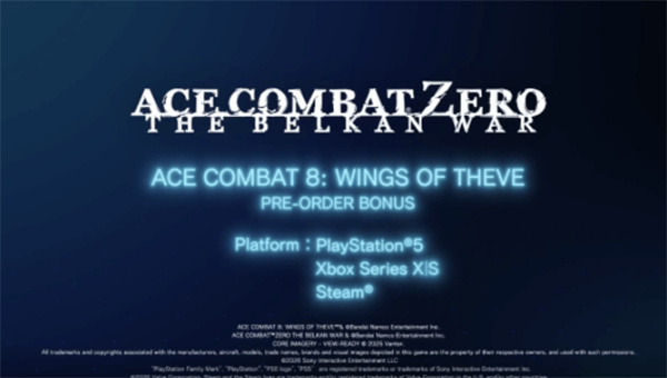 《皇牌空战Zero》高清复刻版PV公开