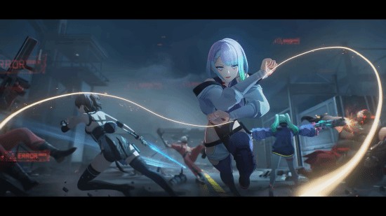 《鸣潮》×《赛博朋克:边缘行者》联动角色展示