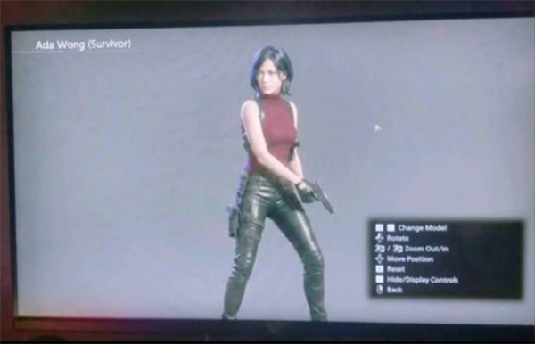 疑似《生化危机9》艾达王建模泄露！女神有了皱纹！