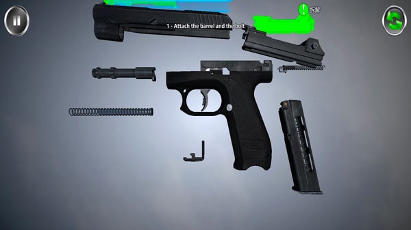 武器拆卸模拟器 手枪拆解