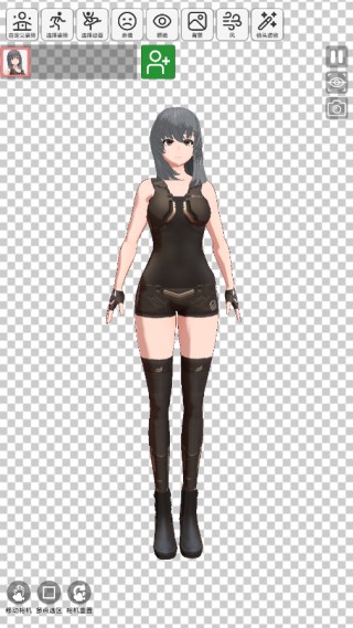 二次元模特角色展示