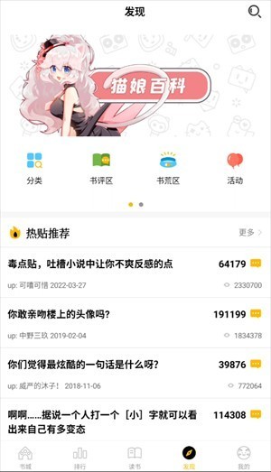 刺猬猫轻小说发现页