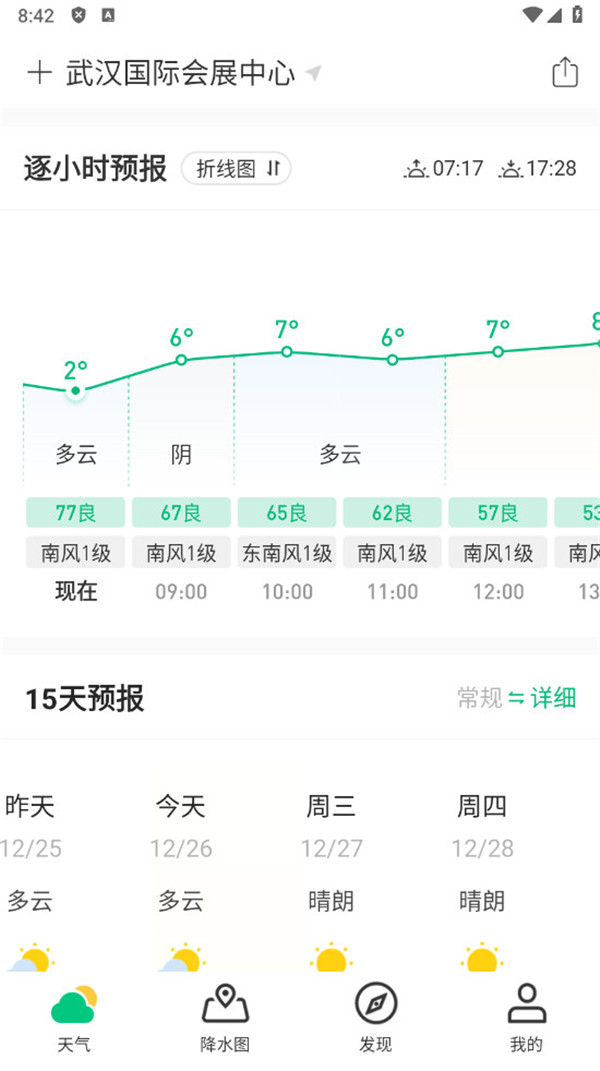 彩云天气预测