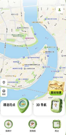 罗盘卫星地图