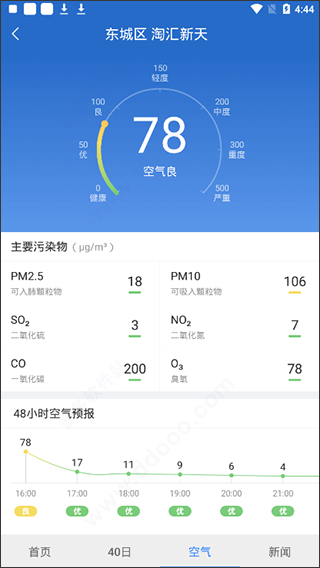 天气早知道
