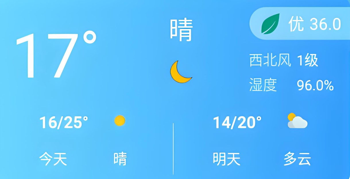青芒天气