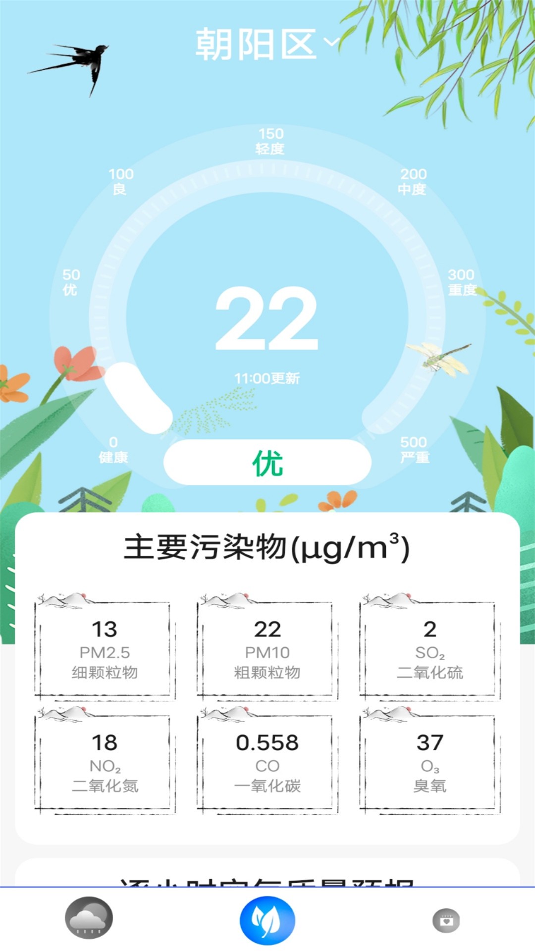 指尖天气预报