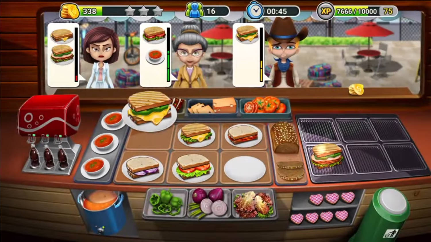 餐车厨师烹饪中文版