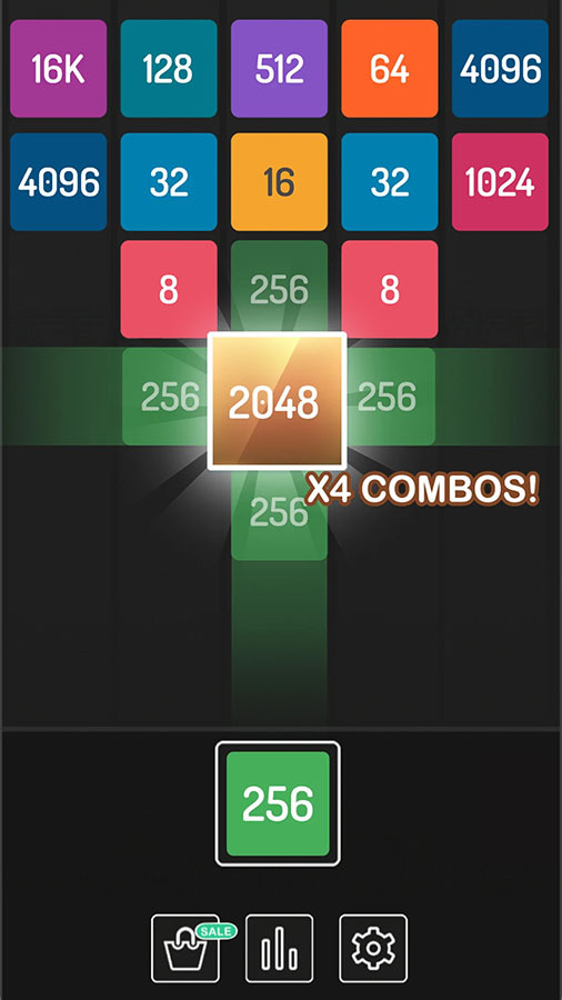2048方块进化