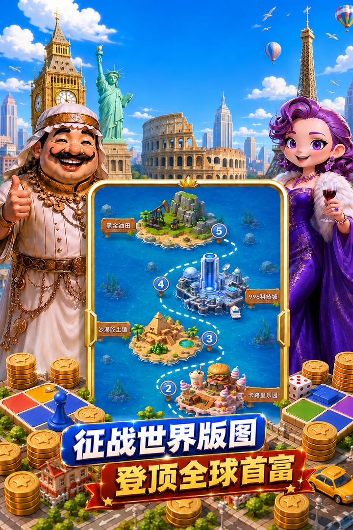 大富翁:全球首富官方版截图