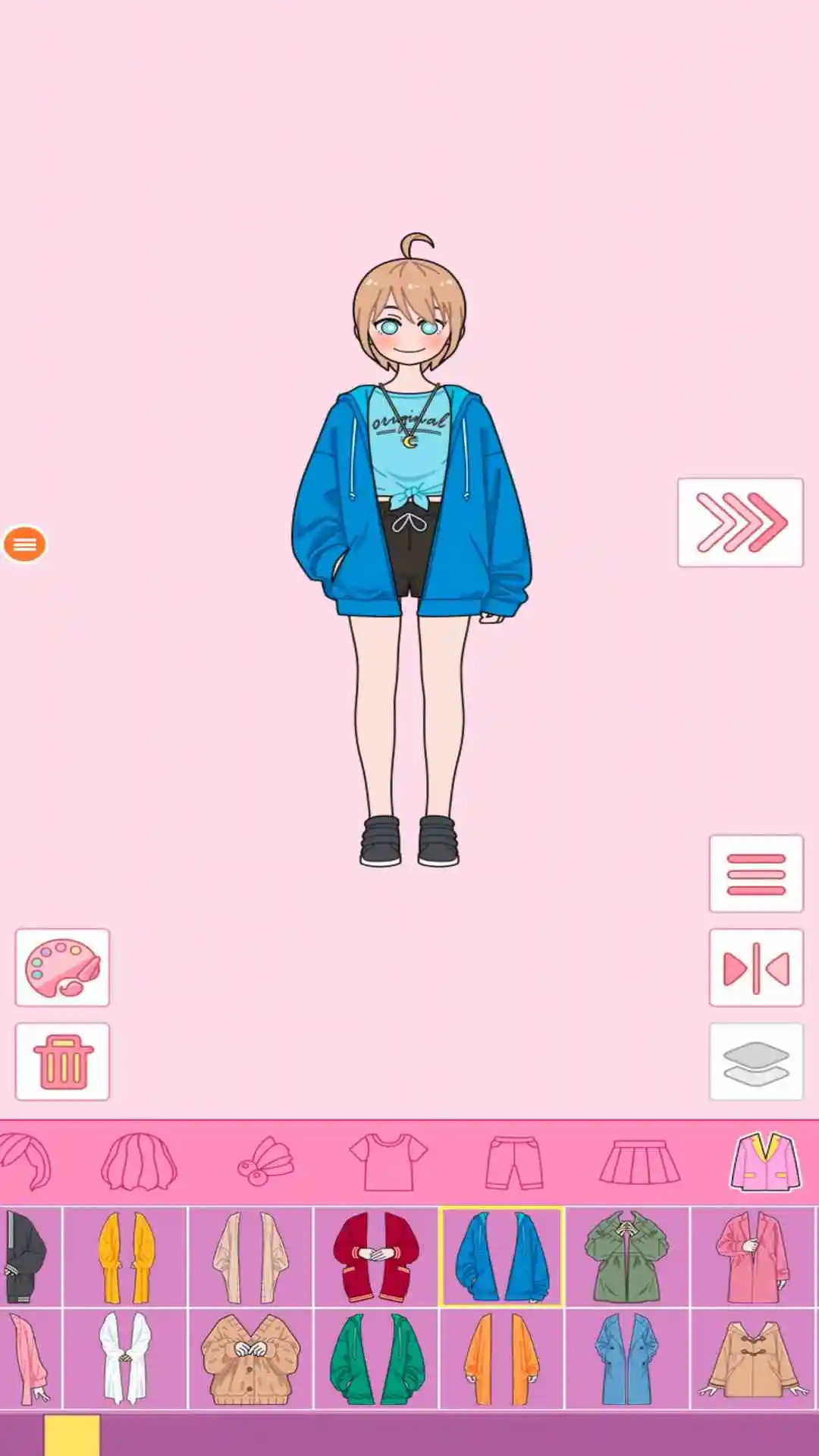 粉彩女孩