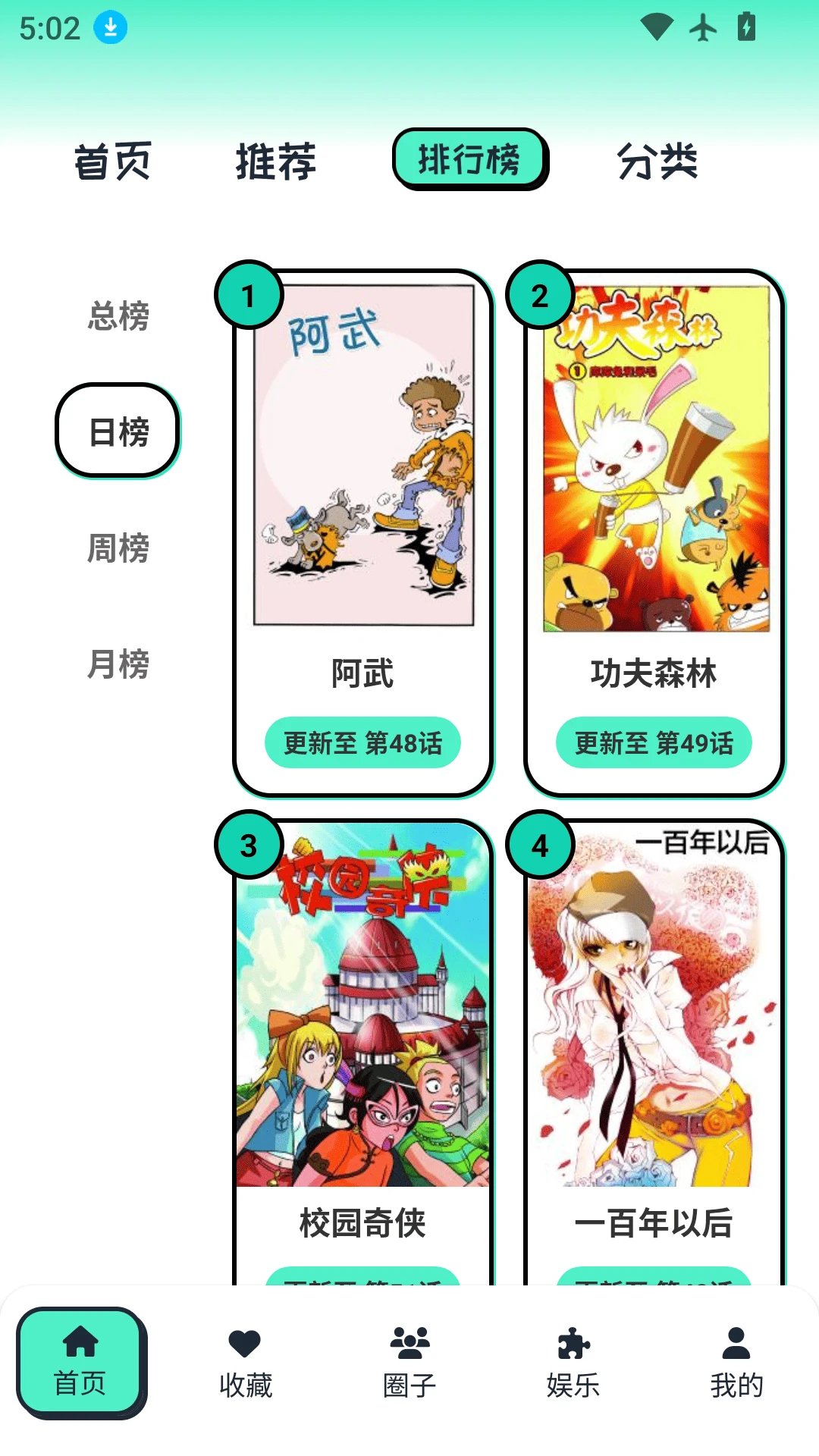 青漫漫画