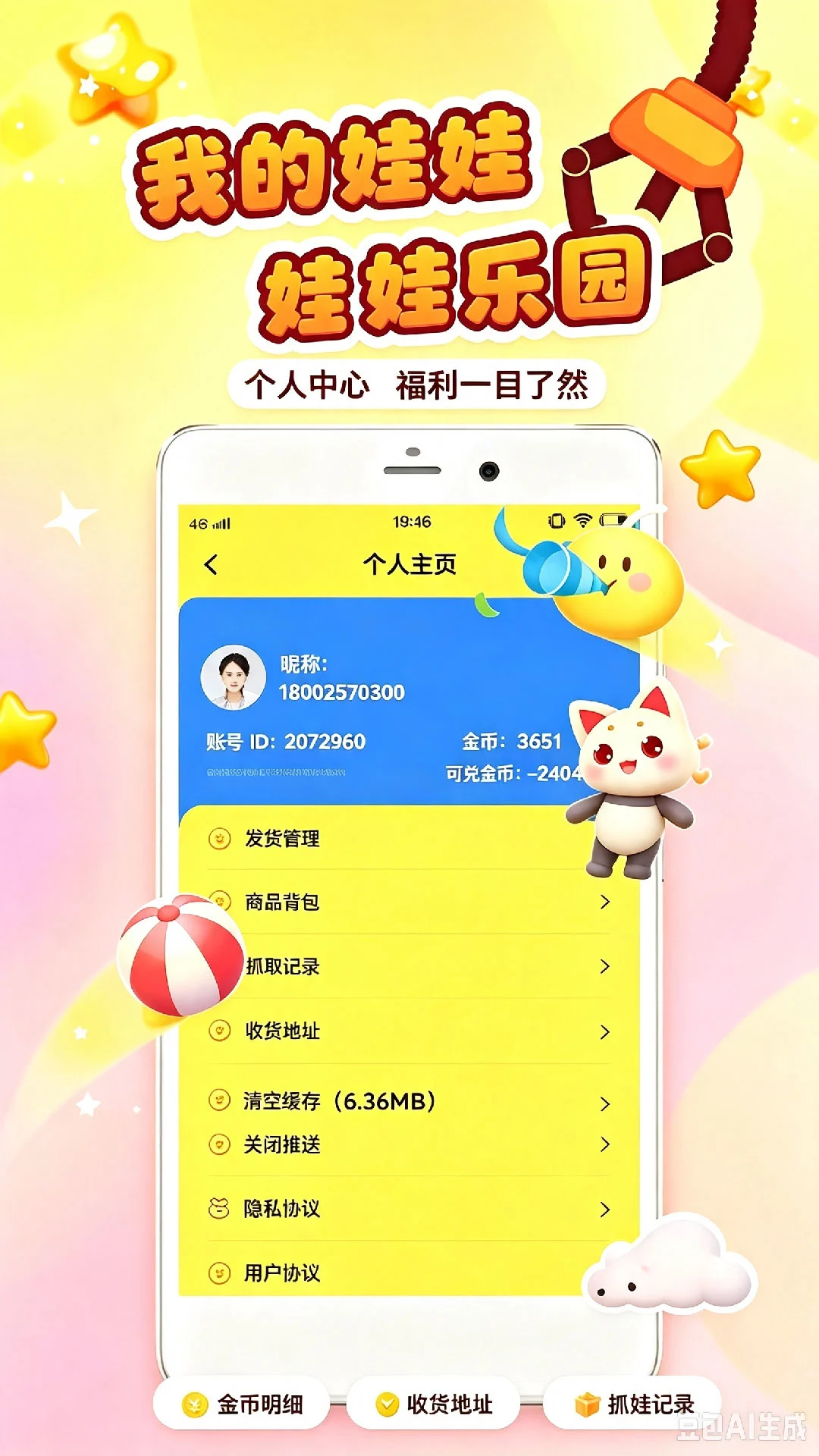 公主手机抓娃娃官方版截图