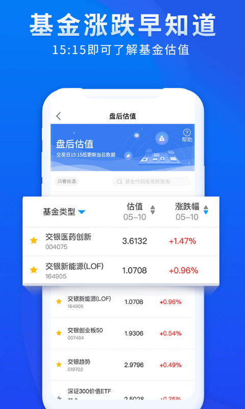 交银基金官方版截图