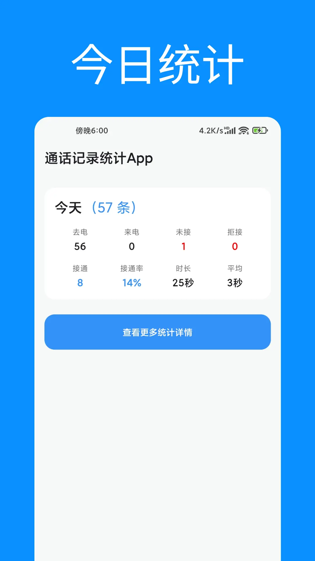 通话记录统计官方版截图