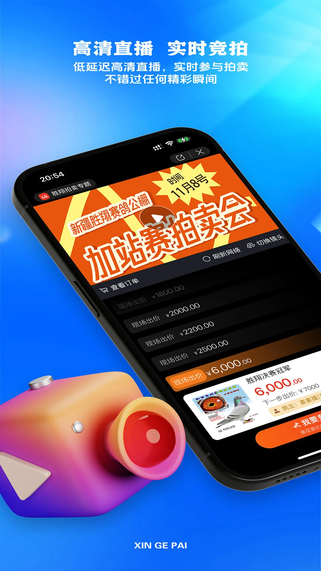 新鸽拍官方版截图