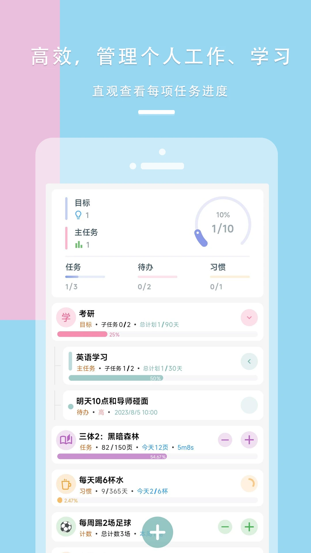 目标清单Todo
