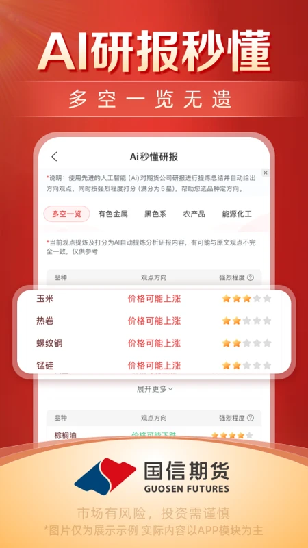 国信期货开户交易官方版截图