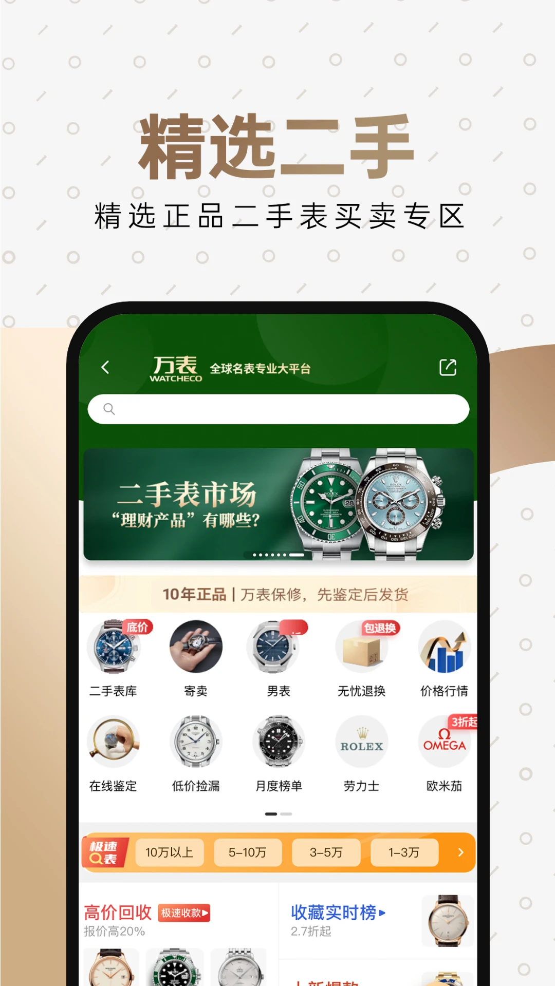 万表名表珠宝官方版截图