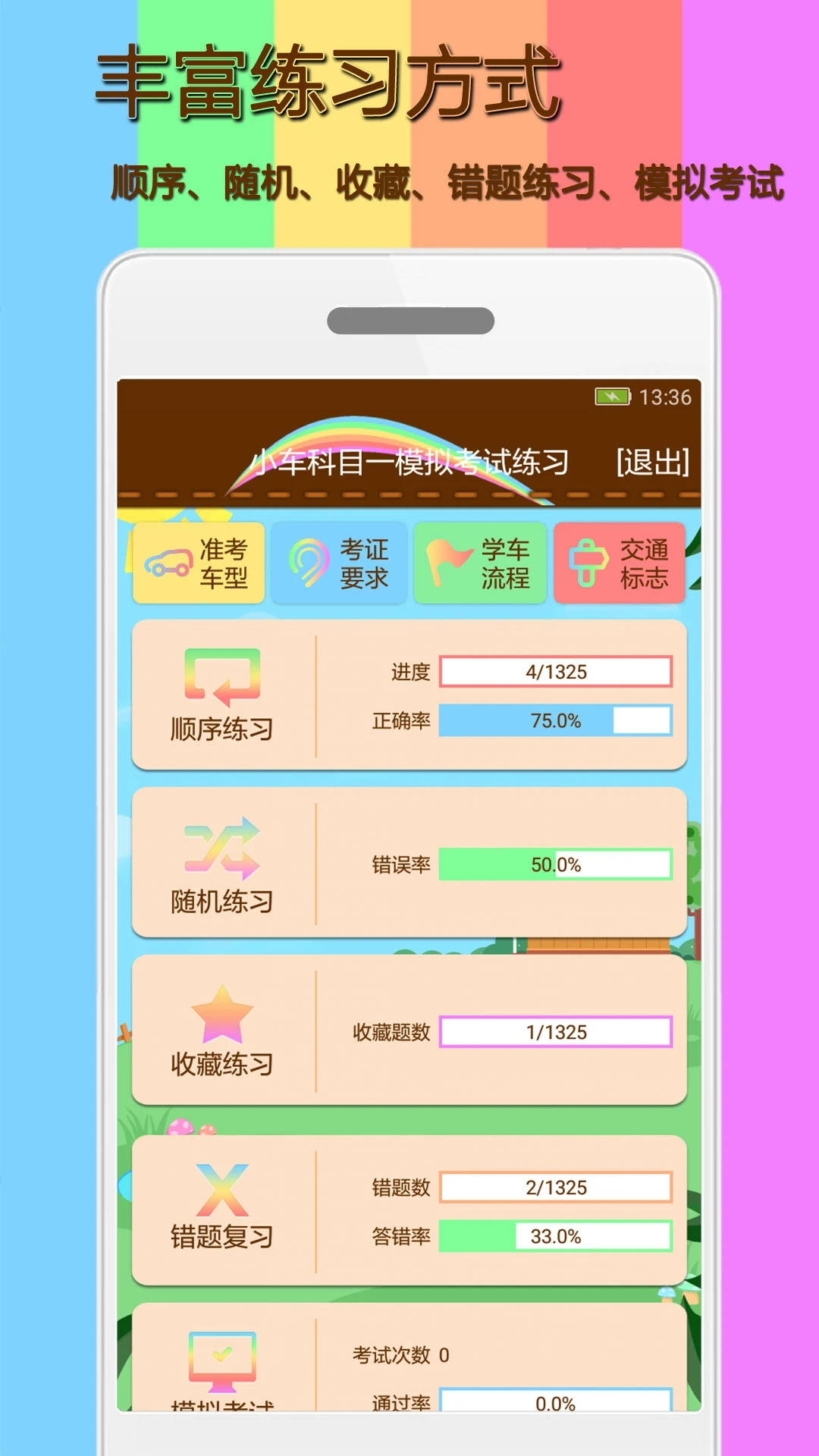 科目一模拟考试练习官方版截图