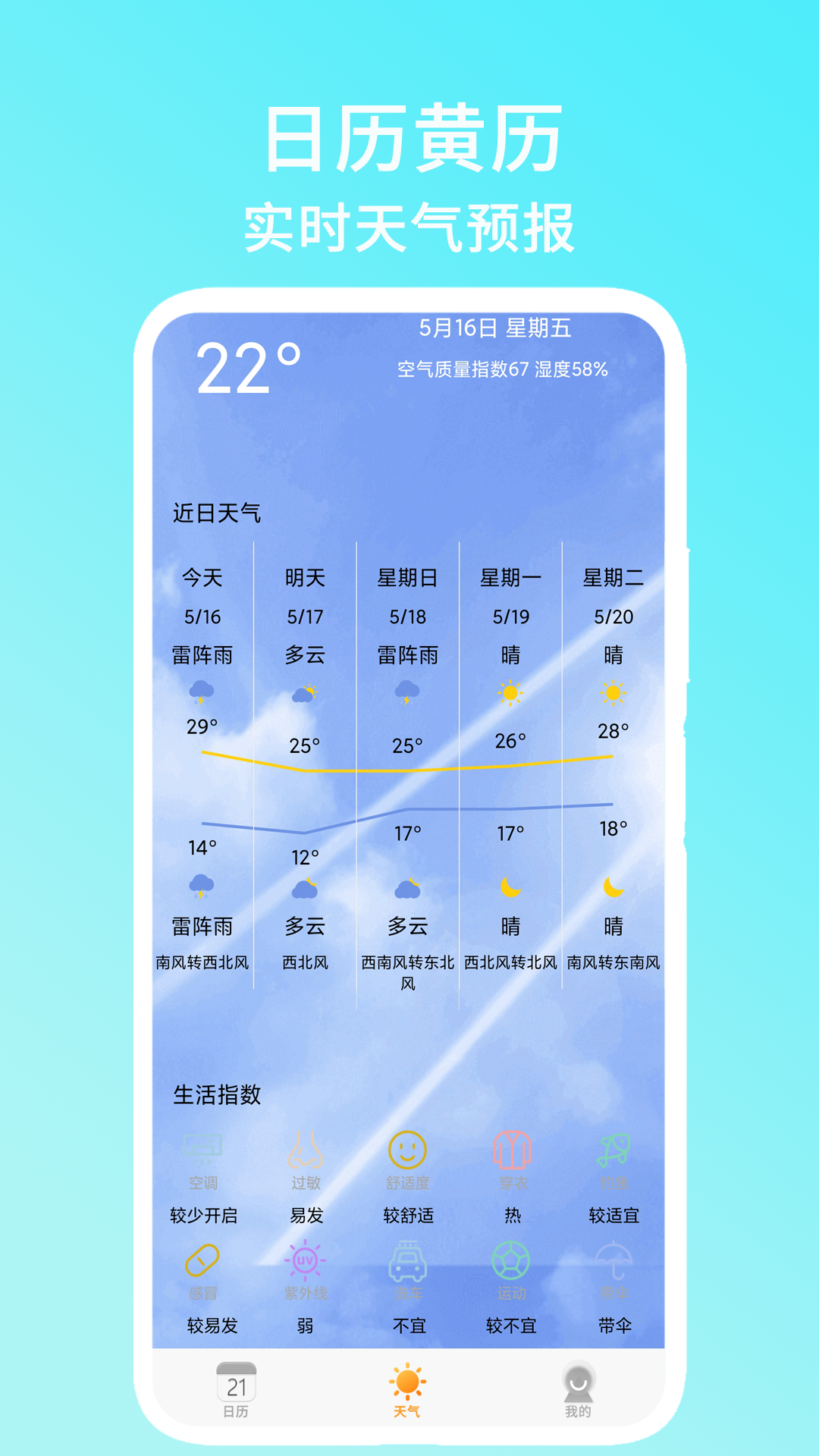日历黄历官方版截图