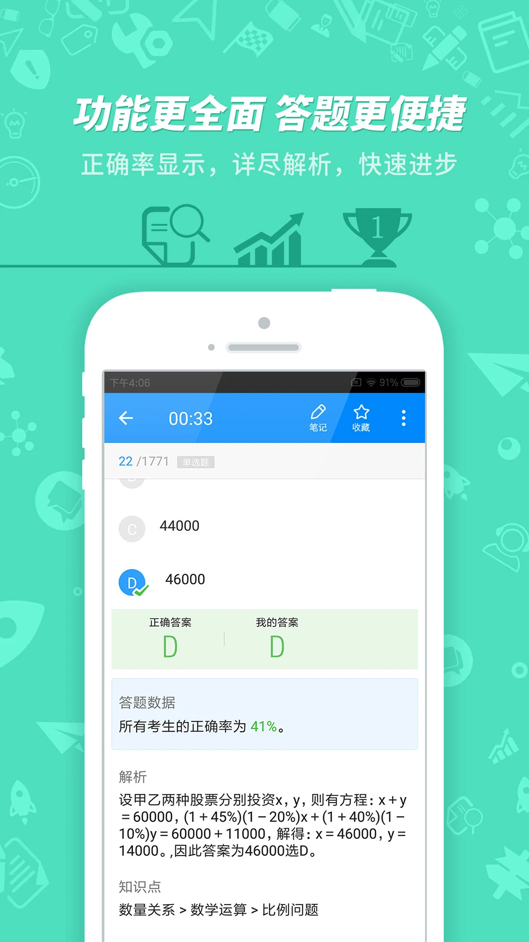 公务员考试官方版截图